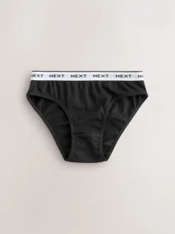 Next Noir/Blanc/Gris - Lot de 7 slips de bikini (5-16 ans) New