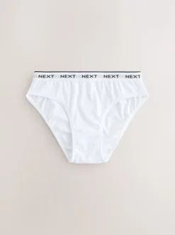 Next Noir/Blanc/Gris - Lot de 7 slips de bikini (5-16 ans) New