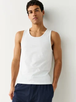 Next Noir/blanc/gris chiné/bleu marine - Lot de 5 gilets à superposer 100% coton Online