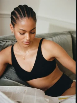 Next Noir/Blanc/Pastel Rose Nude - Lot de 3 soutiens-gorge en mélange de coton Ultimate Comfort Non rembourré sans armature Online