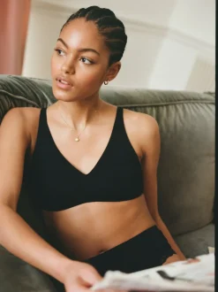 Next Noir/Blanc/Pastel Rose Nude - Lot de 3 soutiens-gorge en mélange de coton Ultimate Comfort Non rembourré sans armature Online