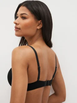 Next Noir/Blanc/Pastel Rose Nude - Lot de 3 soutiens-gorge en mélange de coton Ultimate Comfort Balconnets rembourrés Sale