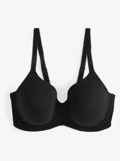 Next Noir/Blanc/Pastel Rose Nude - Lot de soutiens-gorge DD en coton Blend Ultimate Comfort 3 Bonnets emboîtants rembourrés Best