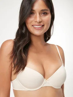 Next Noir/Blanc/Pastel Rose Nude - Lot de 3 soutiens-gorge en mélange de coton Ultimate Comfort Pigeonnant rembourré Best