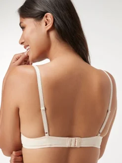 Next Noir/Blanc/Pastel Rose Nude - Lot de 3 soutiens-gorge en mélange de coton Ultimate Comfort Pigeonnant rembourré Best