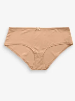Next Noir/Blanc/Ppraline Nude - Culotte en microfibre 7 Pack Court Best