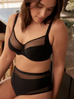 Next Noir/Blanc/Ppraline Nude - DD Lot de soutiens-gorge 3 sans rembourrage pleins avec maintien latéral Online