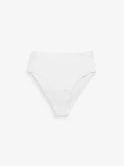 Next Noir/Blanc/Ppraline Nude - Lot 3 culottes invisibles et confortables Jambe haute taille haute Best