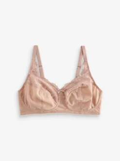 Next Noir/Blanc/Ppraline Nude - Lot de soutiens-gorge Total Support Full Cup en 3 Ultimate Comfort