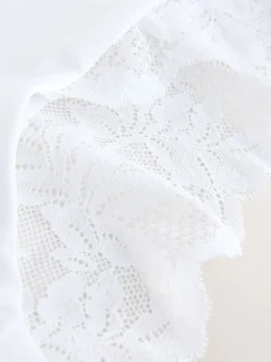 Next Noir/Blanc/Ppraline Nude - Lot de 3 culottes taille haute en microfibre et dentelle Sale