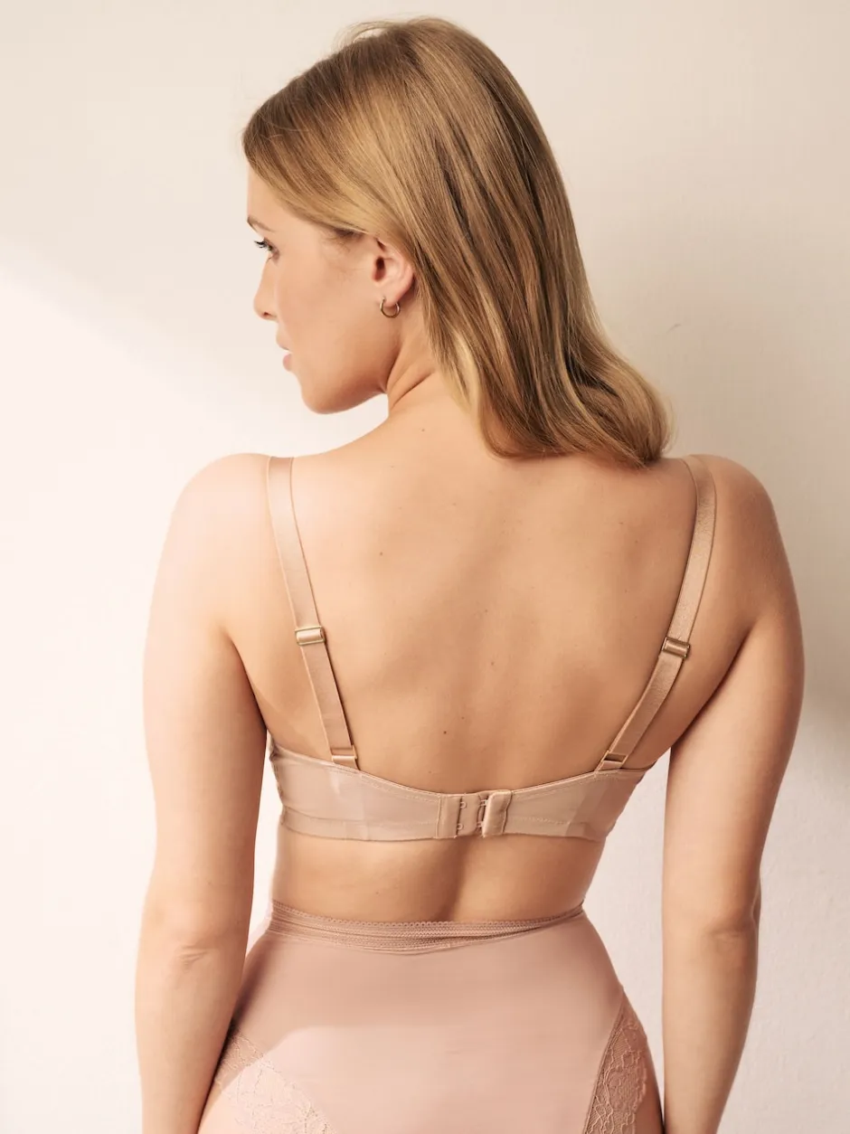 Next Noir/Blanc/Ppraline Nude - Soutien-gorge en dentelle DD+ 3 Pack Outlet