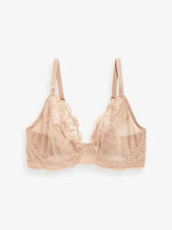 Next Noir/Blanc/Ppraline Nude - Soutien-gorge en dentelle DD+ 3 Pack Outlet