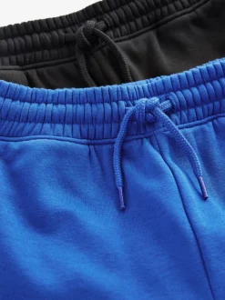 Next - Lot de 2 joggings (3-16ans) Noir/Bleu Cobalt Hot