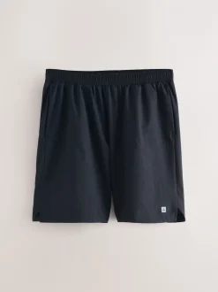 Next Noir/bleu marine - 9 Inch - Lot de 2 shorts de sport Active Gym Hot
