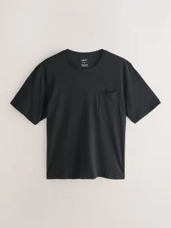 Next Noir/bleu marine - Ensemble de 3 pyjamas à carreaux en jersey à manches courtes Outlet