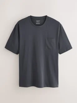 Next Noir/bleu marine - Ensemble de 2 pyjamas en jersey à carreaux et manches courtes Outlet