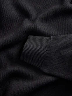 Next Noir/bleu marine - Lot de 2 pulls N. Premium 100% coton Coupe classique Premium Quarter Zip Online