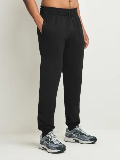 Next Noir/bleu marine - Ourlets resserrés - Brushback Heavyweight Open 2 Pack Joggings Outlet