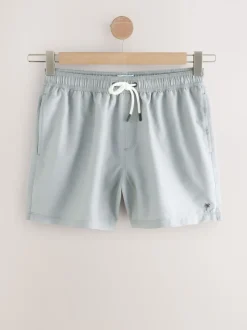 Next Noir/bleu marine/bleu clair/gris - Shorts de bain essentiels 4 Pack Outlet
