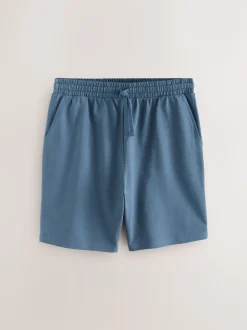 Next Noir/bleu/gris - Lot de 5 shorts de jogging Loopback Soft Touch New