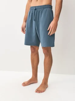 Next Noir/bleu/gris - Lot de 5 shorts de jogging Loopback Soft Touch New