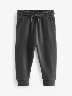 Next Noir/Charcoal/Gris - Lot de 3 joggings Soft Touch (3mois-7ans)