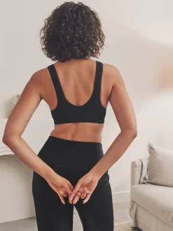 Next Noir/Crème - Allaitement sans couture et sans fil Ultimate Comfort Soutiens-gorge 2 Pack Clearance