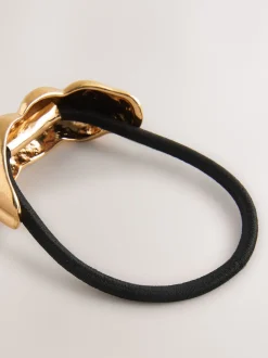 Next Noir/doré - Bobble à cheveux torsadés Discount