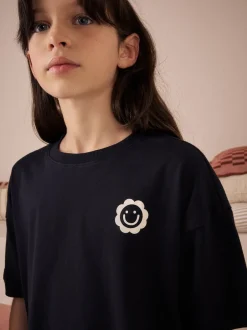 Next Noir/Ecru - Lot de 2Joggings pyjama (3-16ans) New