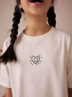 Next Noir/Ecru - Lot de 2Joggings pyjama (3-16ans) New