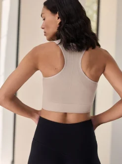 Next Noir/grège - Lot de 2 soutiens-gorge de sport sans coutures à col montant et impact modéré Best