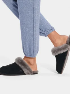 UGG Noir/Gris - Chaussons Scuffette All