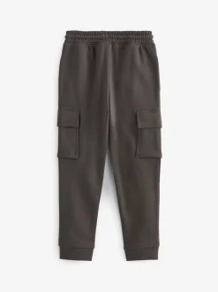 Next Noir/Gris - Lot de 2 joggings cargo (3-16ans) Clearance