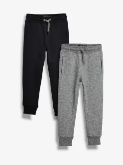 Next - Lot de 2 joggings (3-16ans) Noir/Gris Discount