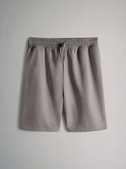 The Set Noir/Gris - Lot de 3 shorts de survêtement coupe décontractée