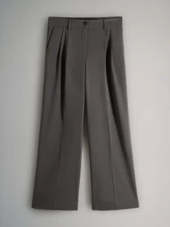 The Set Noir/Gris - lot de 2 pantalons plissés amples Online
