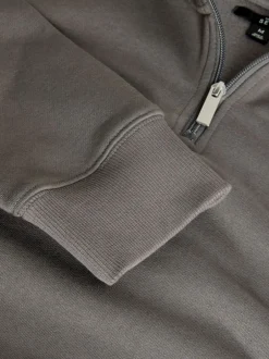 The Set Noir/Gris - lot de 2 Sweat-shirts à col zippé Clearance