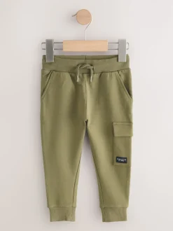 Next Noir/gris anthracite/Beige Sable/vert kaki - Lot de 5 joggings (3mois-7ans) Sale