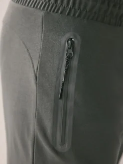 Next Noir/gris ardoise - Lot de 2 pantalons de jogging Interlock doux au toucher à chevilles Sale
