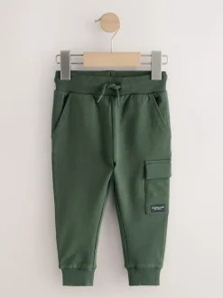 Next Noir/gris chiné/brun fauve - Lot de 5 joggings (3mois-7ans) Clearance