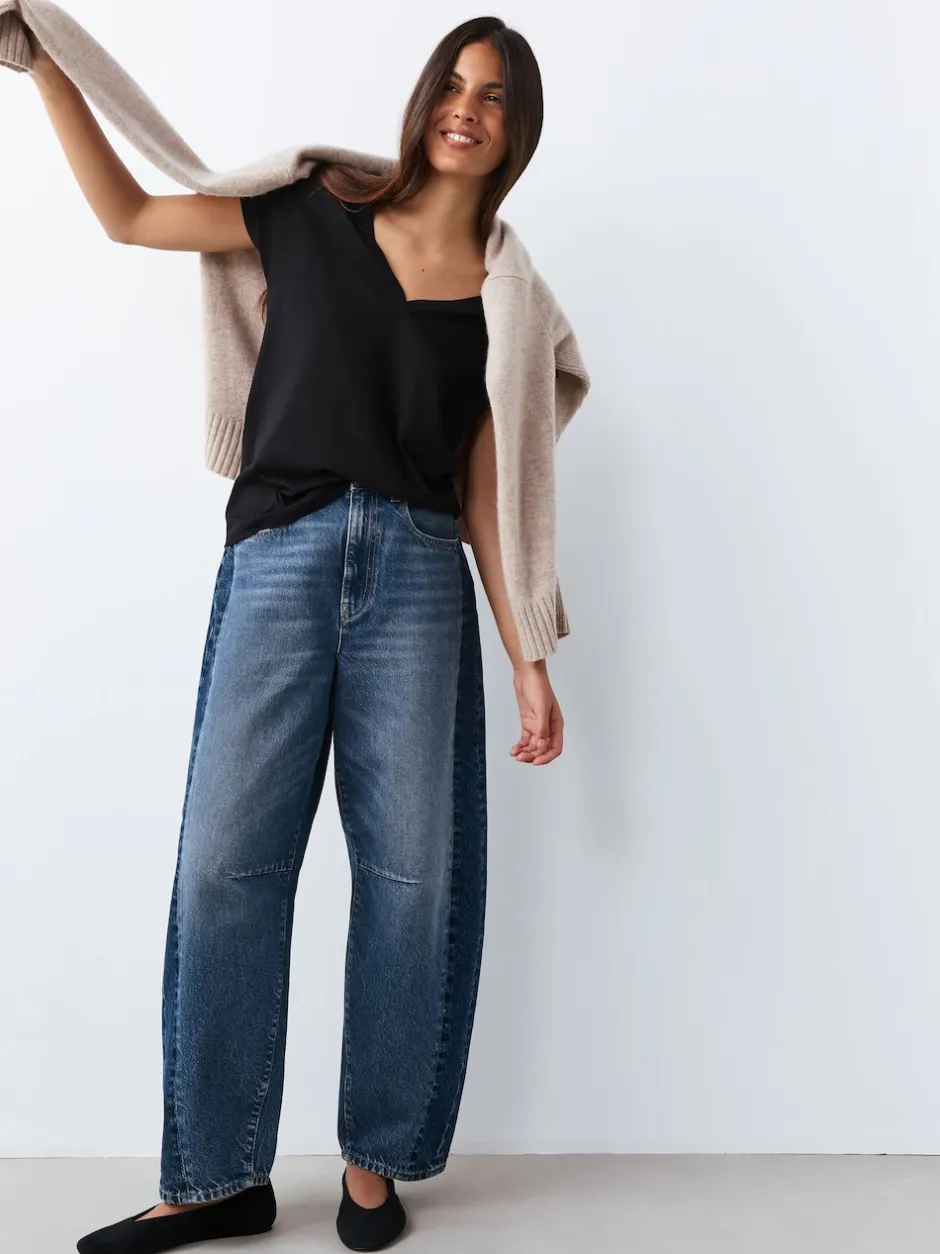 Next Noir/gris/rose - Lot de 7 T-shirts à mancherons Online