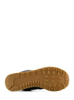 New Balance - 574 Trainers Noir/imprimé léopard