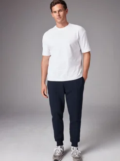 Next Noir/Marine - Lot de 2 Joggings Coupe ajustée à dos brossé Discount