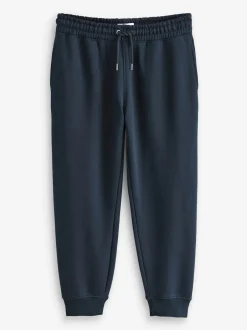 Next Noir/Marine - Lot de 2 Joggings Coupe ajustée à dos brossé Discount