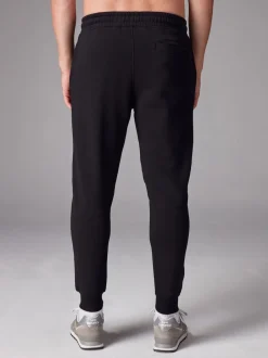 Next Noir/Marine - Lot de 2 Joggings Coupe ajustée à dos brossé Discount