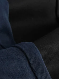 Next Noir/Marine - Lot de 2 pantalons chino skinny extensible (3-17ans) Clearance