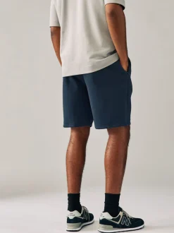 Next Noir/Marine - Short en jersey en tissu doux 2 Lot New