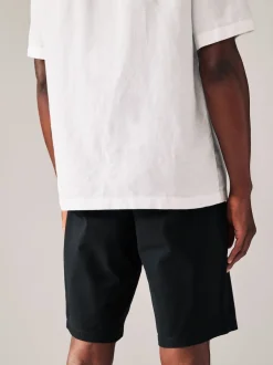 Next Noir/Marine - - Short chino extensible 2 Pack Slim Fit (Slim Fit) Clearance