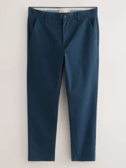 Next Noir/Marine/Pierre/Bleu - Pantalon chino slim extensible 4 Pack New