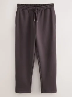 Next Noir/MARRON CHOCOLAT/Bleu acier - Brushback Heavyweight 3 Pack Joggings New